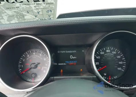 2018 Ford Mustang Gt из США, поврежденный, VIN 1FA6P8CF1J5146132